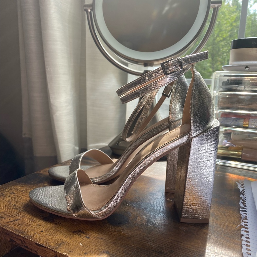 ASOS Silver Heels